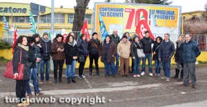 Mercatone Uno - Lo sciopero dei dipendenti