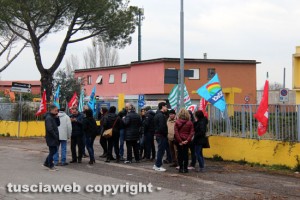 Mercatone Uno - Lo sciopero dei dipendenti
