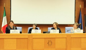 Alice Rohrwacher, Marina Sereni, Susanna Cenni, Alessandra Terrosi
