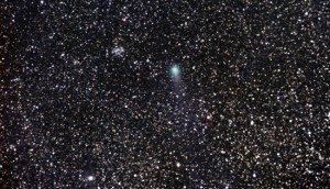 La cometa Lovejoy e le altre stelle intorno
