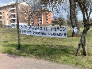 Viterbo - Il parco delle querce a Santa Barbara