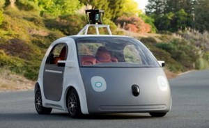 Un prototipo di Google car