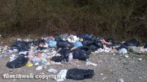 Immondizia a Fiescole