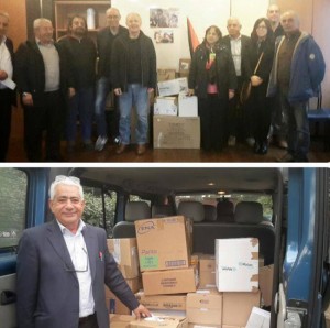 Civita CastellanaIl Comitato Falisco per la Palestina  all'ambasciata palestinese