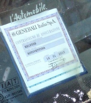 Sutri -L'assicurazione scaduta dell'auto dei servizi sociali