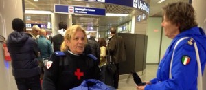 Alba Bonucci, volontaria Cri viterbese, di ritorno dalla Sierra Leone