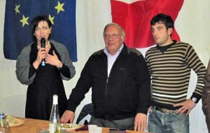 Carloni con Bruna Rossetti