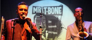 Il trombonista Mr T-Bone