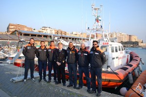 L'equipaggio della CP 305