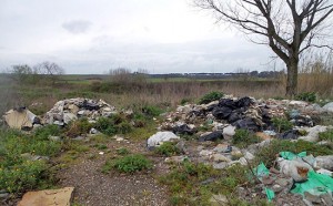 I rifiuti abbandonati
