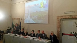 Via Francigena - La firma del protocollo
