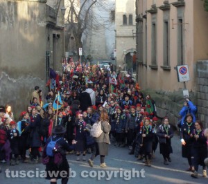Viterbo - Raduno scout - Oltre mille Coccinelle in città