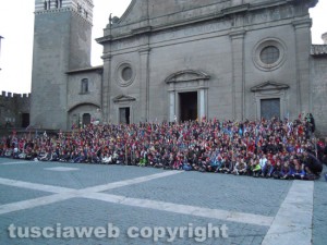 Viterbo - Raduno scout - Oltre mille Coccinelle in città