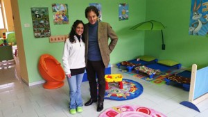 Bagnoregio - Il sindaco Bigiotti all'Oasi dei piccoli