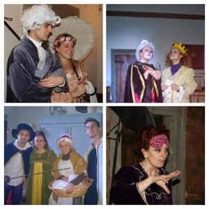 Vignanello - Gli attori che mettono in scena la storia del castello Ruspoli