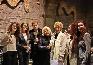 Viterbo - "Donna, arte, musica e poesia" - Le premiate con M.A. Russo, S. Pacini, L. Tamburino e M. L. Ronzoni