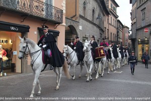 La Fanfara a cavallo della polizia