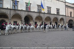 La Fanfara a cavallo della polizia