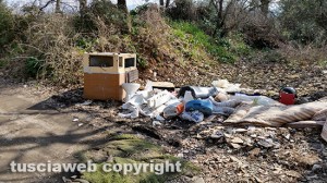I rifiuti da strada Bagni a Riello