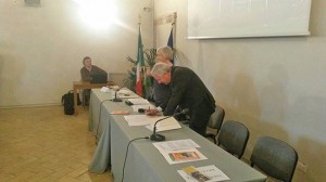 Il sindaco Michelini a Formello