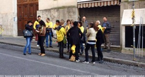Mercatone Uno - I lavoratori manifestano a Roma
