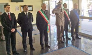 25 aprile - Scuola allievi sottufficiali - Cerimonia in memoria di Paolo Braccini
