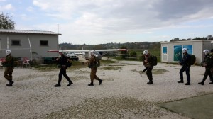 Gli allievi del 32esimo corso dell’Associazione nazionale paracadutisti d’Italia