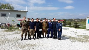 Gli allievi del 32esimo corso dell’Associazione nazionale paracadutisti d’Italia