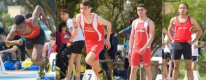 I velocisti dell'Atletica Alto Lazio