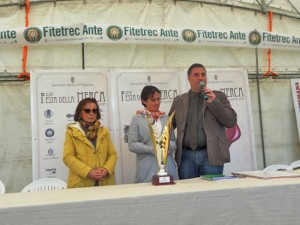 Tarquinia - Festa della Merca - La consegna del trofeo Sergio Bendetti