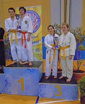 La scuola di Jujitsu Master Center alla Coppa Italia a Norcia