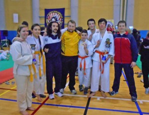 La scuola di Jujitsu Master Center alla Coppa Italia a Norcia
