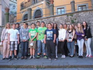 Gli studenti della “Mittelschule” di Ergoldsbach in visita a Montefiascone