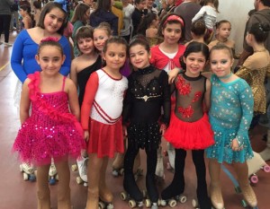 Le pattinatrici dello Star Roller Club