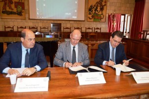 Tarquinia - La firma del protocollo