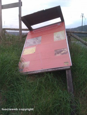 Orte - L'incuria al lago Vadimone