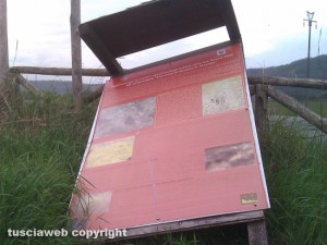 Orte - L'incuria al lago Vadimone