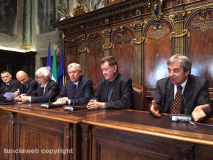 La delegazione di Avignone a palazzo dei Priori