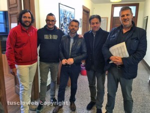 Talucci-Peruzzi, Mantuano, Bartolacci, Nicolai e Ubertini in Provincia