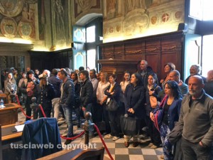 I lavoratori delle Terme dei Papi in consiglio comunale