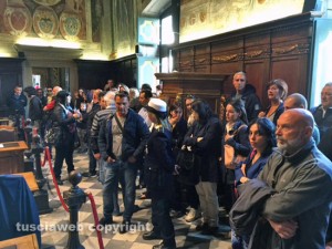 I lavoratori delle Terme dei Papi in consiglio comunale