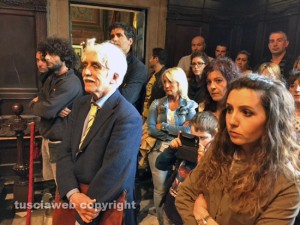 Fausto Sensi in consiglio comunale