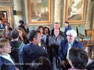 Sensi coi lavoratori delle Terme dei papi in consiglio comunale