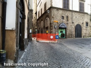 I lavori su via San Lorenzo