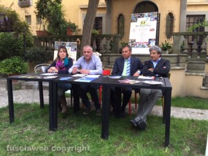 Slow food village, la conferenza - Storcè, Palumbo, Merlani e Delli Iaconi