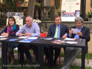 Slow food village, la conferenza - Storcè, Palumbo, Merlani e Delli Iaconi