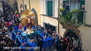 Cristo Risorto, la processione a Tarquinia