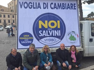 Noi con Salvini in piazza a Viterbo 