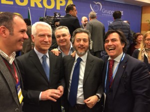 Forza Italia a una convention al Roma 