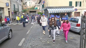 I bambini delle elementari al progetto "TrasportAci sicuri"